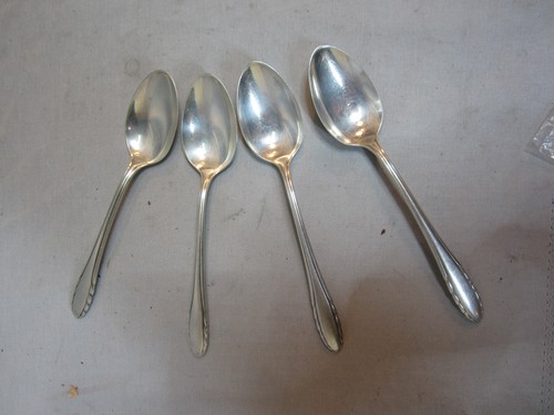 Gorham Lyrisch Sterlingsilber Teelöffel 5 7/8" 4Ea.