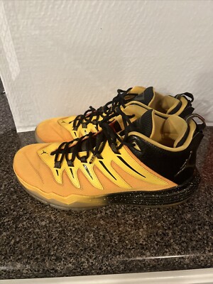 Nike Air Jordan Chris Paul Yellow Dragon Sneakers Deadstock