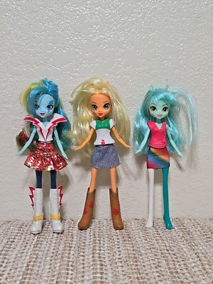My Little Pony Equestria Girls Doll Lot of 3