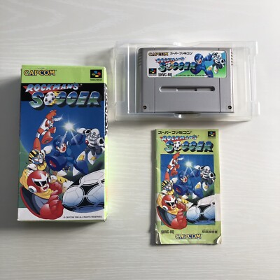 Rockman Soccer X X2 X3 7 Megaman Super Famicom set of 5 SFC import
