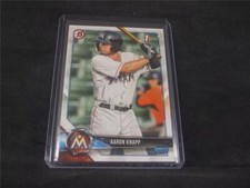 2018 Bowman Prospects Aaron Knapp 1st Bowman Card!!