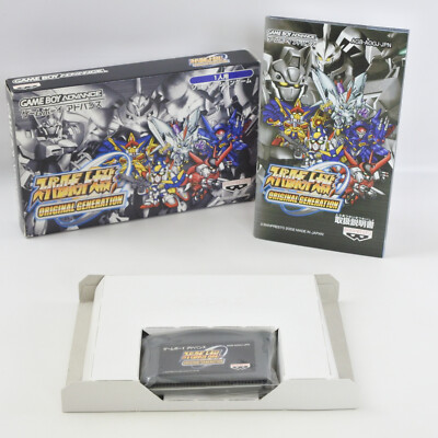 SUPER ROBOT WARS Original Generation Gameboy Advance Nintendo 1501 gba