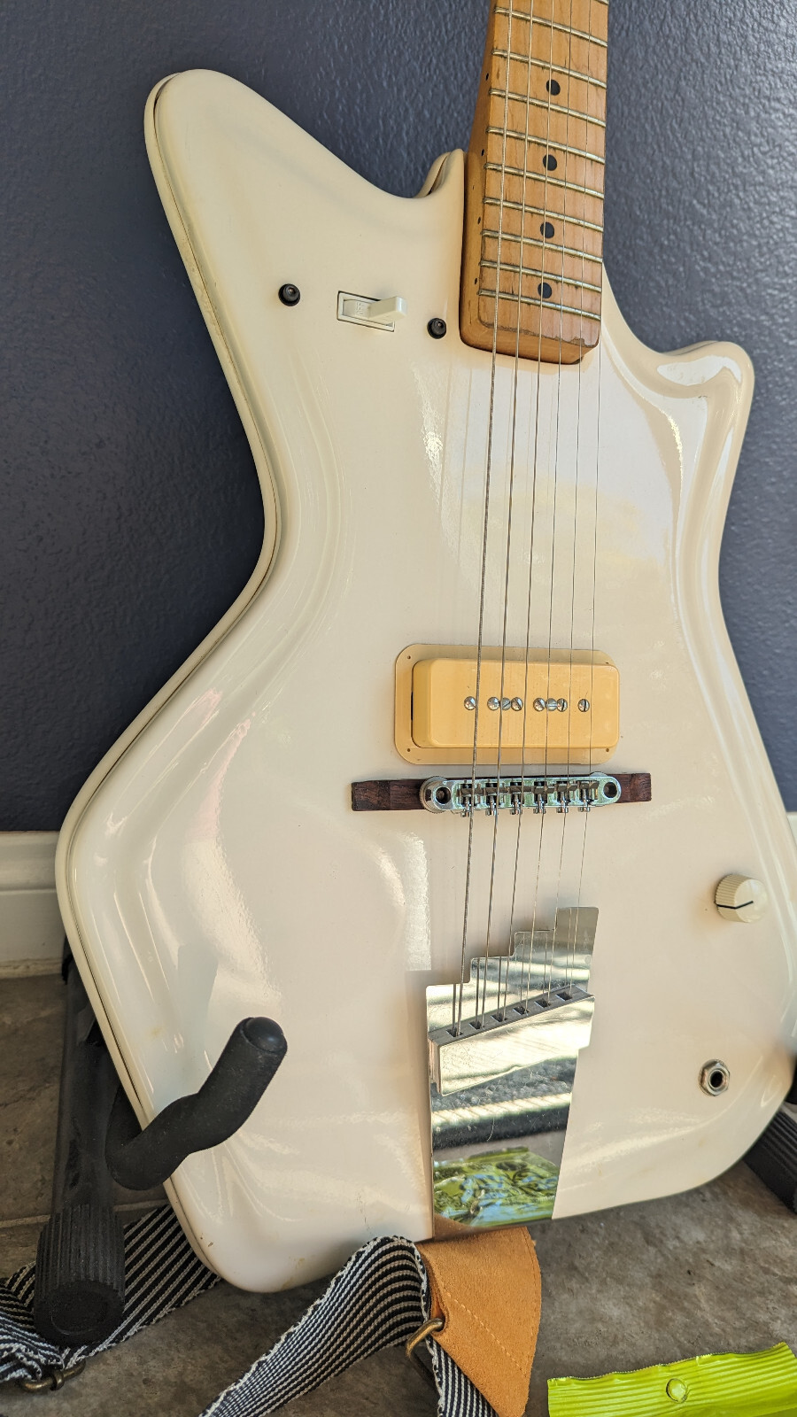 Custom ResoGlass Airline Vintage Montgomery Ward + Fender Telecaster