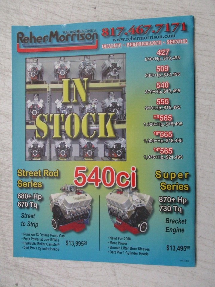IHRA DRAG REVIEW MAGAZINE SEPT 21, 2007 30 YEARS MOUNTAIN MOTOR RACING