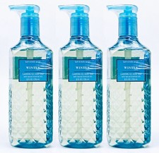 3 Bath  Body Works WINTER Cleansing Gel Hand Soap 8.0 oz