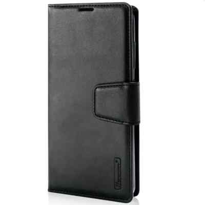 Hanman PU Leather Flip Case with Latch for Google Pixel 7  - black