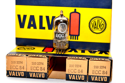 Valvo / Mullard Blackburn ECC84 / 6L16 Doppel Triode, Radio HiFi Röhre, NIB, NOS