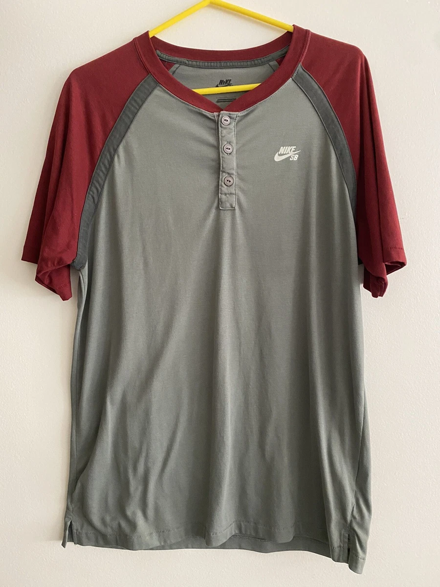 Nike dri fit henley cheap