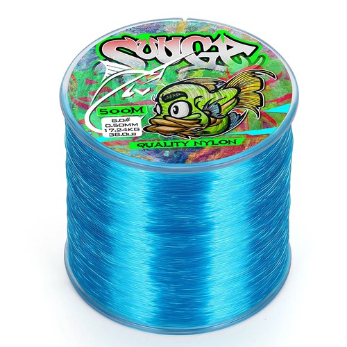 500m Nylon Fishing Line Super Strong Monofilament Main Line Fishing Cord - Picture 20 of 23