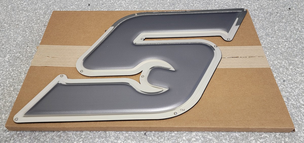 SNAP-ON TOOLS METAL SIGN DARK TITANIUM SSX23P121 NEW DEALER PROMO