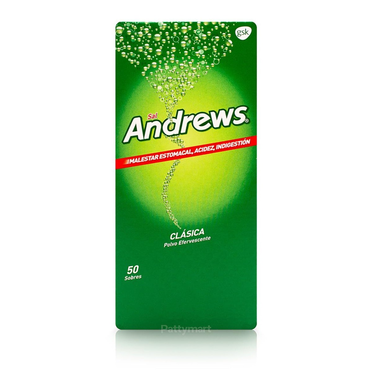Andrews Salts 50 Sachets for Stomach Upset Indigestion Nausea