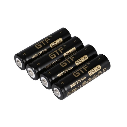 Batteria 14500 recargable pila litio 900mAh per Torcia Led Avvitator Softair - Foto 4 di 9