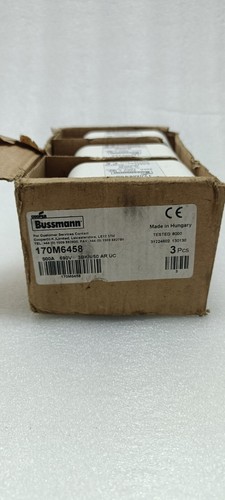 LOTE DE 3 FUSIBLES BUSSMANN 170M6458 3BKN/50 500 ENVÍO RÁPIDO GRATIS - Imagen 3 de 9
