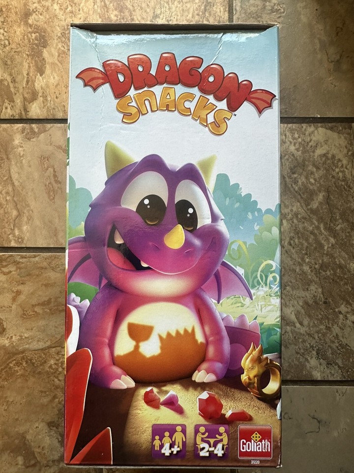 B26 New Dragon Snacks Game by Goliath, Find The Treasure and Win