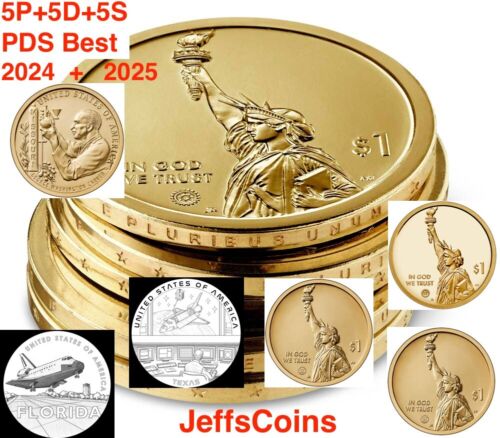 2024 P D Alabama Saturn 5 Rakete NASA #23 American Innovation Dollars LOW PD - Bild 8 von 24