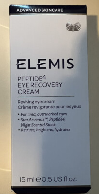 ELEMIS Peptide4 Eye Recovery Cream .5oz/15mL FULL Size  Retail$62