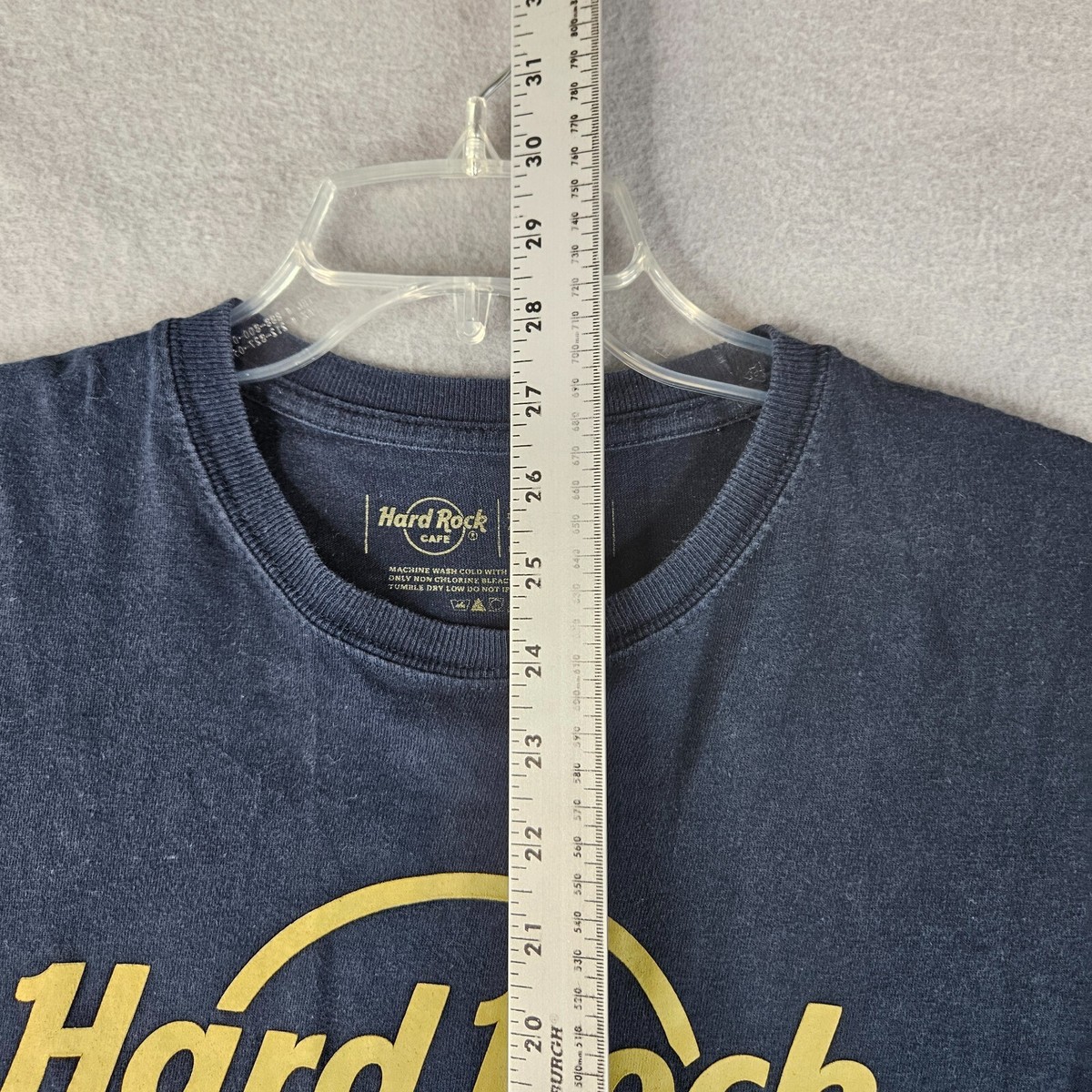 Hard Rock Cafe Munich Mens T-Shirt Medium Black Logo Short Sleeve 
