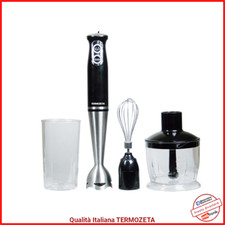 Frullatore ad Immersione Mixer Cucina Tritatutto Elettrico Professionale Mini