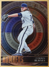 2022 Panini Select Corbin Burnes #SN7 Select Numbers Milwaukee Brewers MLB Card