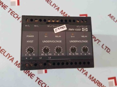 Deif Rmv-132D Voltage Protection Relay 250VAC