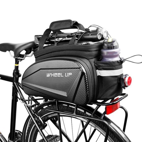 Mountain Bike Cycling Rear Seat Rack Trunk Bag Pack Pannier Carrier 17L / 35L - Picture 3 of 24
