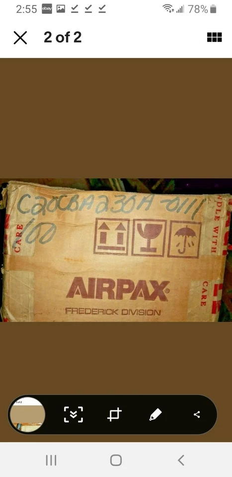 Cummins Onan 309-0554 0309-0672  Thermostat Switch Temperature Sending Unit NOS - Image 3 of 4