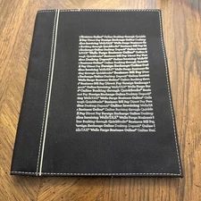 Owl Messenger Journal  Case Travel Tote Deluxe Urban Sling Recycled Material