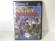 Theme Park Roller Coaster for Sony Playstation 2 PS2 Great Condition