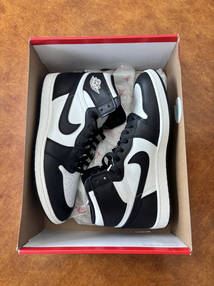 Preços baixos em Jordan 1 Retro '85 OG High Black White | eBay