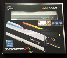 G.Skill Trident Z5 RGB White DDR5 64GB 2x32GB 6000MHz CL30 XMP