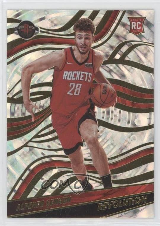 2021-22 Panini Revolution Rookies Fractal Alperen Sengun #149 Rookie RC 11dc