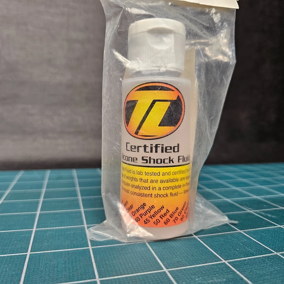 Vintage TEAM LOSI Silicone Shock Oil, 80wt, 2oz LOSA5230 - Image 2 of 4