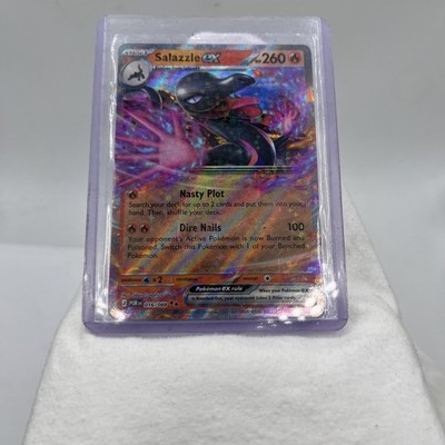 Pokémon Salazzle EX 016/088 POR Full Art Holo Rare 260 HP Flame