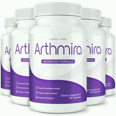 Arthmira Capsules, Natural Joint Support Supplement for Mobility & Comfort -5PK