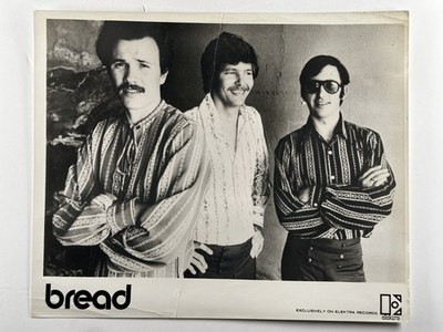 Bread Press Kit David Gates Robb Royer Original Elektra Records Promotion