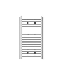 Towel Radiator Flat Chrome Electric 512 BTU / 150 Watt 700mm × 400mm