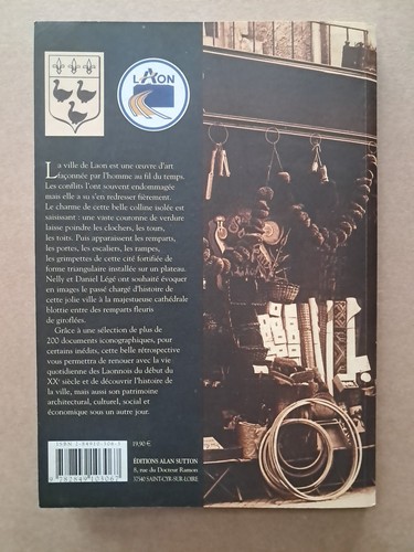 LIVRE LAON MÉMOIRE EN IMAGES ALAN SUTTON NELLY DANIEL LEGE 200 cpa histoire - Picture 21 of 22