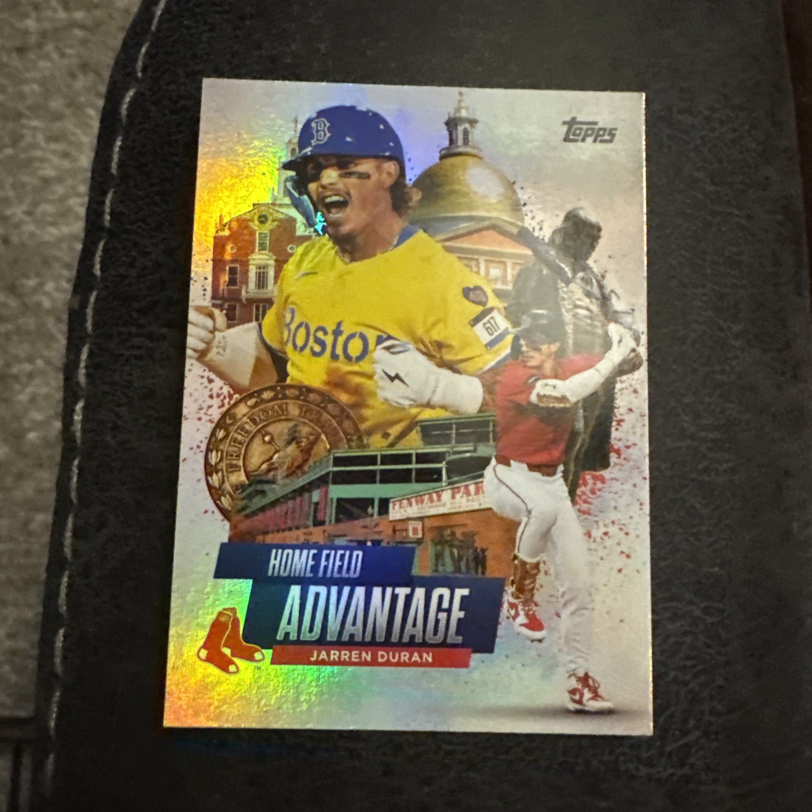 2025 Topps Chrome Home Field Advantage Jarren Duran #HA24