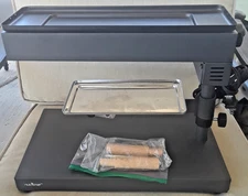 Cheese Raclette Electric Cheese Warmer & Melter Temp Control Pkchmt17 Nutrichef