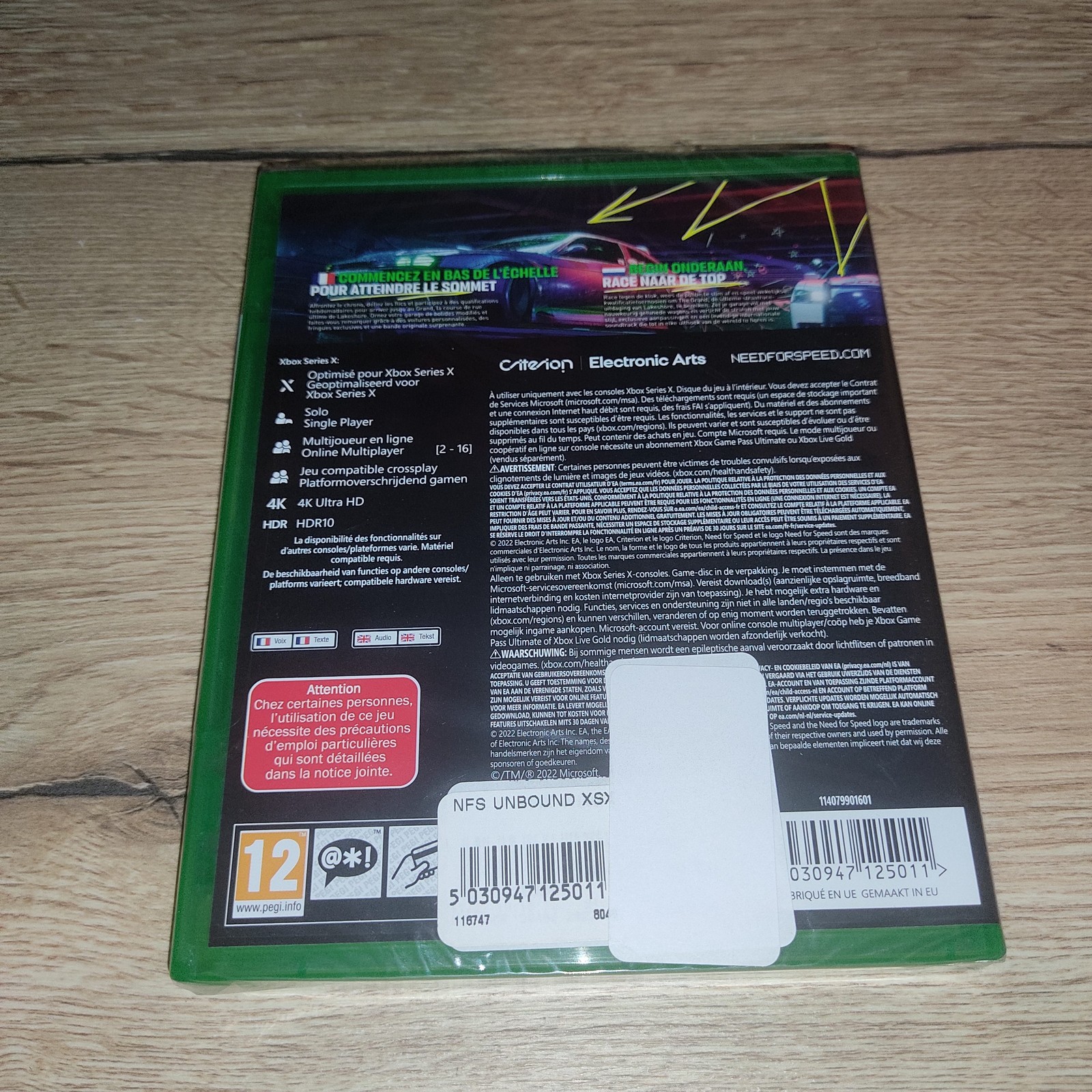 Need for Speed Unbound Xbox Series X - VF - NEUF foto 2