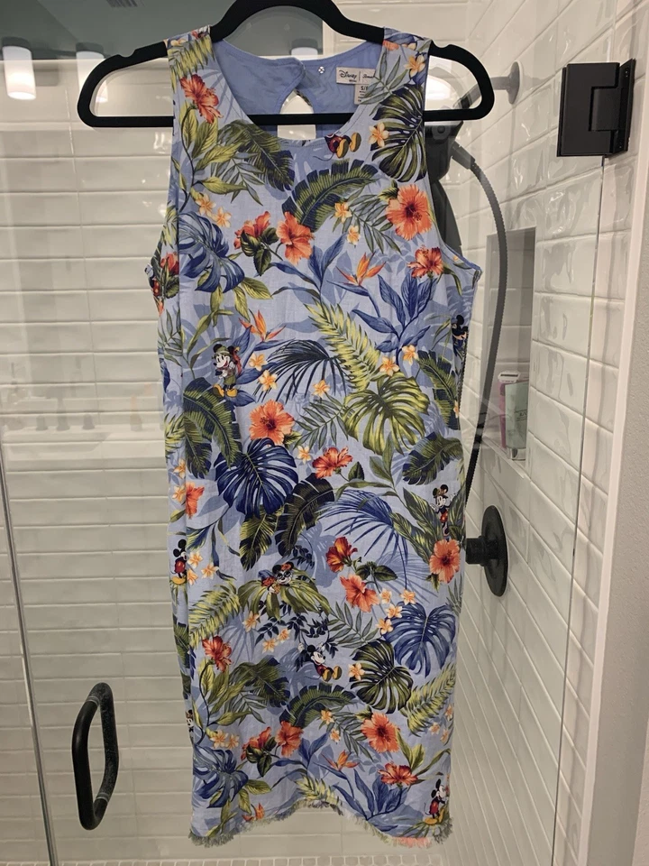 Tommy Bahama x Disney Jungle Jubilee Linen Dress Size Small - Image 3 of 3