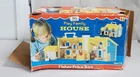 D-926 VINTAGE 1969 FISHER-PRICE PLAY FAMILY HOUSE IN ORIGINAL BOX #952!