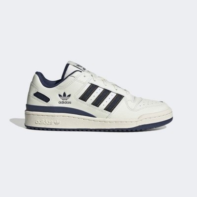 Adidas Forum Low CL - White Dark Blue / KH8943 / Mens Sneakers Shoes Expedited
