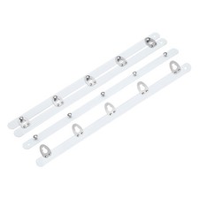 2 Pair Corset Busk 10" Metal Steel Boning Support with 5 Buttons 0.5 Width