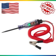 Probador De Corriente Electrica Automotriz Fusibles 6-12V Con Luz Indicadora New