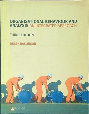 ORGANISATIONSVERHALTEN UND ANALYSE ROLLINSON DEREK PRENTICE-HALL 2005 \