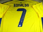 Cristiano Ronaldo / Autographed Al-Nassr Adidas Aeroready Soccer Jersey / COA