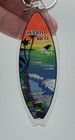 Puerto Rico Surfboard Dolphins Beach Travel Souvenir Keychain Key Ring — photo 1