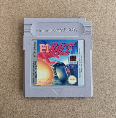 F-1 Race | F1 Game Boy Spiel Modul | getestet