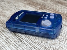 SEGA Dreamcast VMU Memory Card 🔥 Blue HKT-7000 &mdash;WORKS GREAT! 🔥 &mdash;FAST SHIPPING!